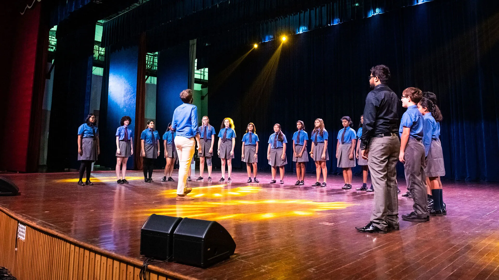 tisb out side the classroom music banner